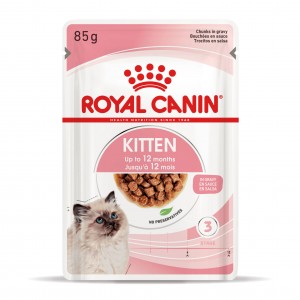 Вологий корм для кошенят ROYAL CANIN KITTEN IN GRAVY 0.085 кг Вологий корм для кошенят ROYAL CANIN KITTEN IN GRAVY 0.085 кг