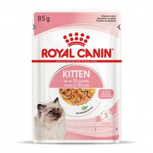 Вологий корм для кошенят ROYAL CANIN KITTEN IN JELLY 0.085 кг Вологий корм для кошенят ROYAL CANIN KITTEN IN JELLY 0.085 кг