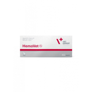 VetExpert HemoVet вітамінно-мінеральний препарат проти анемії для собак, 60 таблеток