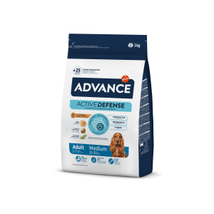 Advance Dog Medium Adult сухий корм для дорослих собак середніх порід, 3 кг Advance Dog Medium Adult сухий корм для дорослих собак середніх порід, 3 кг