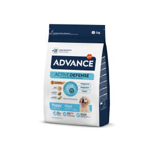 Advance Dog Maxi Puppy сухий корм для цуценят собак великих порід, 3 кг