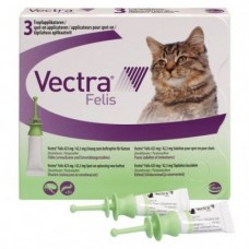 Ceva VECTRA FELIS краплі від бліх та кліщів для кішок, 3 піпетки Ceva VECTRA FELIS краплі від бліх та кліщів для кішок, 3 піпетки