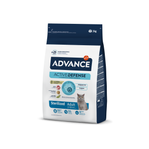 Advance Cat Sterilized сухий корм для дорослих стерилізованих котів, 3 кг