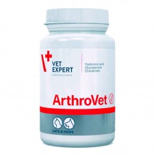 VetExpert ArthroVet харчова добавка для профілактики проблем з суглобами і хрящами, 60 таблеток VetExpert ArthroVet харчова добавка для профілактики проблем з суглобами і хрящами, 60 таблеток