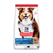 Hills SP Canine Mature Adult 7 + Active Longevity сухий корм для літніх собак середніх порід з ягням і рисом 2,5 кг