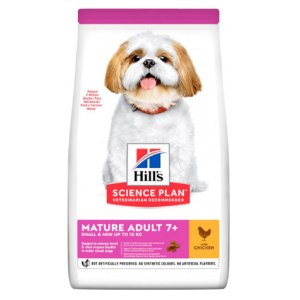 Hills SP Canine Mature Adult 7 + Active Longevity сухий корм для літніх собак дрібних порід з куркою 3 кг