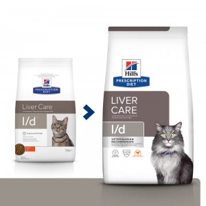 Нills PD Feline L/D лікувальний корм для котів із захворюваннями або зниженням функцій печінки 1,5 кг