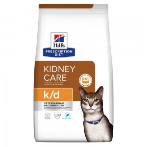 Hills PD Feline K/D лікувальний корм для котів при захворювань нирок і серця, тунець, 0,4 кг