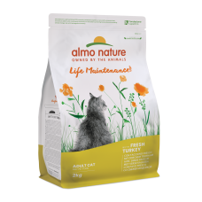 Almo Nature Holistic Fresh Meat Cat сухий корм для дорослих котів зі свіжою індичкою, 2кг