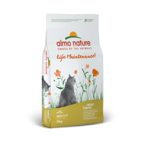 Almo Nature Holistic Fresh Meat Cat сухий корм для дорослих котів зі свіжою індичкою, 12кг Almo Nature Holistic Fresh Meat Cat сухий корм для дорослих котів зі свіжою індичкою, 12кг