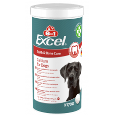 Вітаміни 8in1 Excel Calcium для цуценят та дорослих собак, для зубів та кісток, кальцій, 1700 штук Вітаміни 8in1 Excel Calcium для цуценят та дорослих собак, для зубів та кісток, кальцій, 1700 штук