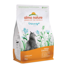 Almo Nature Holistic Fresh Meat Cat сухий корм для профілактики сечокам'яної хвороби у дорослих котів зі свіжою куркою, 2кг