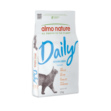Almo Nature Daily Cat Sterilised повнораціонний сухий корм для дорослих стерилізованих котів, з куркою 12 кг
