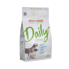 Almo Nature Daily Dog повнораціонний сухий корм для дорослих собак всіх порід, з тунцем і рисом 1,2 кг Almo Nature Daily Dog повнораціонний сухий корм для дорослих собак всіх порід, з тунцем і рисом 1,2 кг