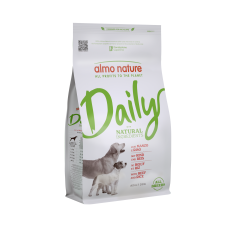Almo Nature Daily Dog повнораціонний сухий корм для дорослих собак всіх порід, з яловичиною і рисом 1,2 кг Almo Nature Daily Dog повнораціонний сухий корм для дорослих собак всіх порід, з яловичиною і рисом 1,2 кг