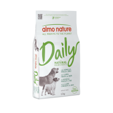 Almo Nature Daily Dog повнораціонний сухий корм для дорослих собак всіх порід, з ягням, куркою і рисом 12 кг Almo Nature Daily Dog повнораціонний сухий корм для дорослих собак всіх порід, з ягням, куркою і рисом 12 кг