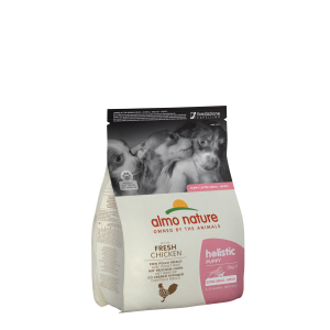 Almo Nature Holistic Fresh Meat Dog XS-S сухий корм для цуценят малих порід зі свіжою куркою, 2кг Almo Nature Holistic Fresh Meat Dog XS-S сухий корм для цуценят малих порід зі свіжою куркою, 2кг
