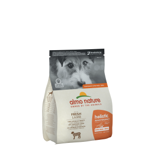 Almo Nature Holistic Fresh Meat Dog XS-S сухий корм для дорослих собак малих порід зі свіжим ягням, 2кг Almo Nature Holistic Fresh Meat Dog XS-S сухий корм для дорослих собак малих порід зі свіжим ягням, 2кг