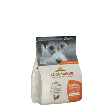 Almo Nature Holistic Fresh Meat Dog XS-S сухий корм для дорослих собак малих порід зі свіжою куркою, 2кг Almo Nature Holistic Fresh Meat Dog XS-S сухий корм для дорослих собак малих порід зі свіжою куркою, 2кг
