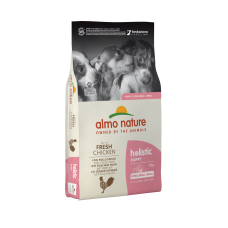 Almo Nature Holistic Fresh Meat Dog XS-S сухий корм для цуценят малих порід зі свіжою куркою, 12кг Almo Nature Holistic Fresh Meat Dog XS-S сухий корм для цуценят малих порід зі свіжою куркою, 12кг