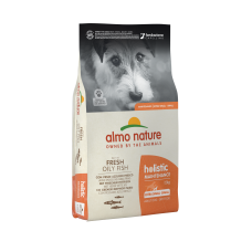 Almo Nature Holistic Fresh Meat Dog XS-S сухий корм для дорослих собак малих порід зі свіжою жирною рибою, 12кг Almo Nature Holistic Fresh Meat Dog XS-S сухий корм для дорослих собак малих порід зі свіжою жирною рибою, 12кг