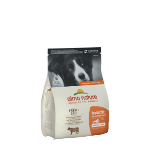 Almo Nature Holistic Fresh Meat Dog M-L сухий корм для дорослих собак середніх і крупних порід зі свіжою яловичиною, 2кг Almo Nature Holistic Fresh Meat Dog M-L сухий корм для дорослих собак середніх і крупних порід зі свіжою яловичиною, 2кг