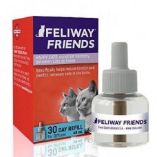 Ceva Feliway Friends Bottle Refill for Diffuser змінний флакон з феромонами для зниження рівня агресії та конфліктів між кішками, 48 мл