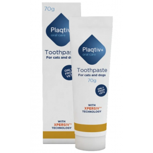 Plaqtiv+ Toothpaste Зубна паста для собак та котів, 70 г Plaqtiv+ Toothpaste Зубна паста для собак та котів, 70 г