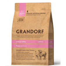 Grandorf DOG PUPPY FROM 3 WEEKS Lamb & Turkey сухий корм для цуценят малих і середніх порід з ягням 1 кг