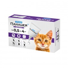 SUPERIUM Панацея краплі на холку від бліх, кліщів і гельмінтів для котів вагою 0,5-4 кг SUPERIUM Панацея краплі на холку від бліх, кліщів і гельмінтів для котів вагою 0,5-4 кг