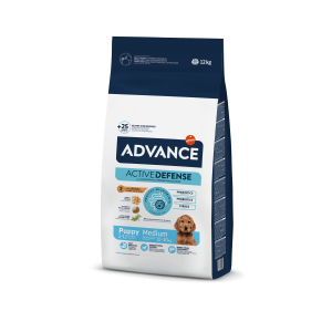 Advance Dog Medium Puppy сухий корм для цуценят середніх порід з куркою і рисом 12 кг