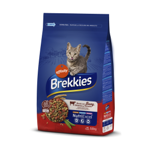 Brekkies Cat Beef для дорослих котів з яловичиною 3,5 кг Brekkies Cat Beef для дорослих котів з яловичиною 3,5 кг