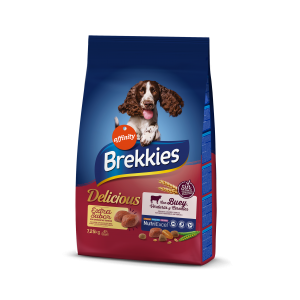 Brekkies Dog Delice Meat для собак усіх порід з яловичиною 7,25 кг
