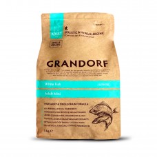 Grandorf DOG ADULT MINI White Fish сухий корм для дорослих собак малих порід з рибою 3 кг
