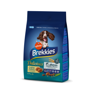 Brekkies Dog Delice Fish для собак усіх порід з рибою 2,7 кг