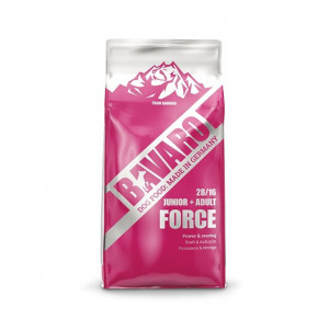 Bavaro Junior+Adult Force 28/16 сухой корм для щенков и взрослых собак 18 кг.