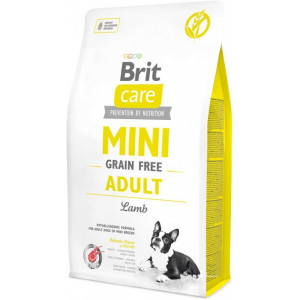 Brit Care Mini Grain Free Adult сухий корм для дорослих собак мініатюрних порід з ягням 2 кг