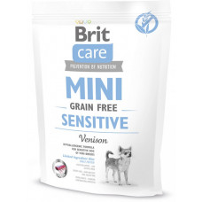 Brit Care Sensitive Grain Free сухий корм для дорослих собак мініатюрних порід з чутливим травленням з олениною 0,4 кг