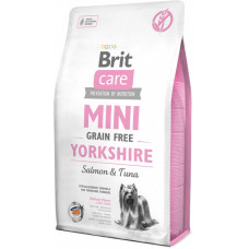 Brit Care Sensitive Grain Free yorkshire сухий корм для дорослих собак породи йоркширський тер'єр з лососем і тунцем 2 кг