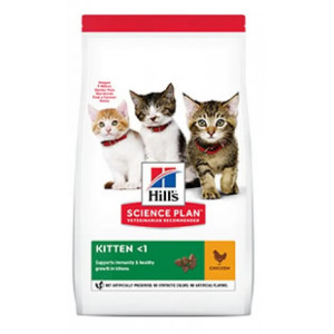 Hills SP Kitten Healthy Development сухий корм для підтримки імунітету і здоров'я травлення у кошенят з куркою 1,5 кг