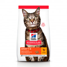 Hills SP Feline Adult Optimal Care сухий корм для підтримки фізичної форми котів з куркою 0,3 кг Hills SP Feline Adult Optimal Care сухий корм для підтримки фізичної форми котів з куркою 0,3 кг