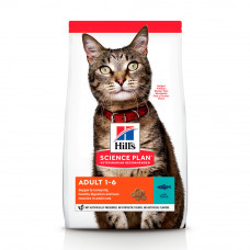 Hills SP Feline Adult Optimal Care сухий корм для підтримки фізичної форми котів з тунцем 0,3 кг Hills SP Feline Adult Optimal Care сухий корм для підтримки фізичної форми котів з тунцем 0,3 кг
