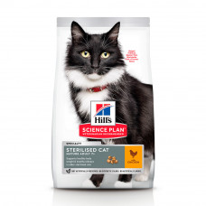 Hills SP Feline Mature Adult 7 + Sterilised Cat лікувальний корм для контролю ваги у кастрованих котів котів похилого віку з куркою 1,5 кг Hills SP Feline Mature Adult 7 + Sterilised Cat лікувальний корм для контролю ваги у кастрованих котів котів похилого віку з куркою 1,5 кг