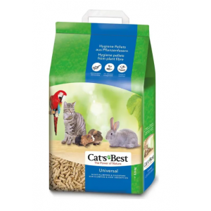 Гігієнічний наповнювач Cat's Best «‎Universal» 10 л / 5.5 кг (деревинний)