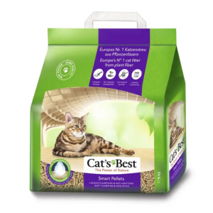Наповнювач туалета для котів Cat's Best «‎Smart Pellets» 10 л / 5 кг (деревинний)