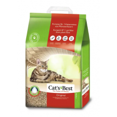 Наповнювач туалета для котів Cat's Best «Original» 20 л / 8.6 кг (деревинний) Наповнювач туалета для котів Cat's Best «Original» 20 л / 8.6 кг (деревинний)