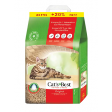 Наповнювач туалета для котів Cat's Best «Original» 10+2 л / 5.2 кг (деревинний) Наповнювач туалета для котів Cat's Best «Original» 10+2 л / 5.2 кг (деревинний)