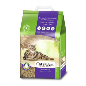 Наповнювач туалета для котів Cat's Best «‎Smart Pellets» 20 л / 10 кг (деревинний)