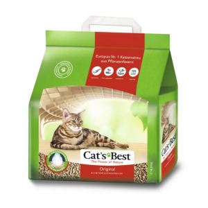 Наповнювач туалета для котів Cat's Best «‎Original» 10 л / 4.3 кг (деревинний)