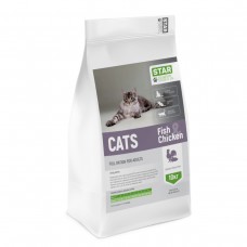 Сухий корм STARDEYL Cats Fish & Chicken (курка+ риба) для котів 10 кг
